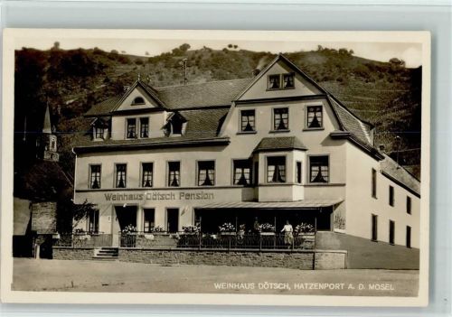 Hatzenport Weinhaus Dötsch , gute Erhaltung AK