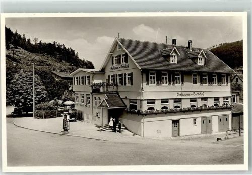 Calmbach Gasthaus zum Bahnhof