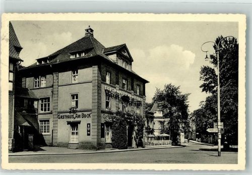 51427 W5060 Bergisch Gladbach - Gasthaus-Hotel Am Bock Emailleschild