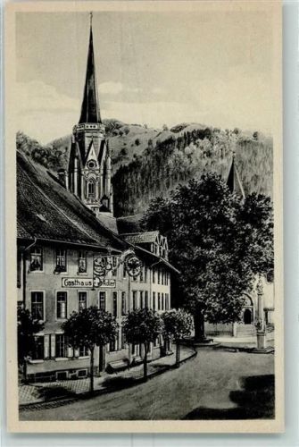 Schönau Gasthaus Zum Adler Bes. Gustav Ruch