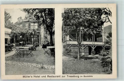 Treseburg Müller's Hotel und Restaurant Zur Treseburg im Bodetale