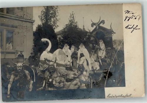 92660 W8482 Neustadt a.d.Waldnaab 1900 Privatfoto AK Karneval Liedertafel