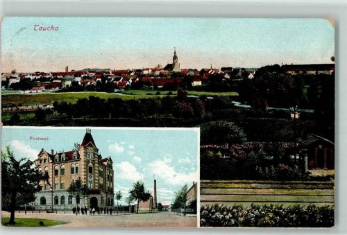 Taucha 1912 Postamt