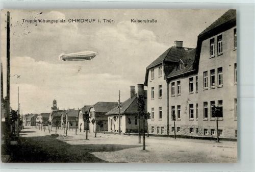 99885 O5807 Ohrdruf 1916 - Truppenübungsplatz Kaiserstraße Zeppelin