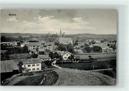 85625 W8019 Glonn , Kr Ebersberg, Oberbay 1915 Foto AK