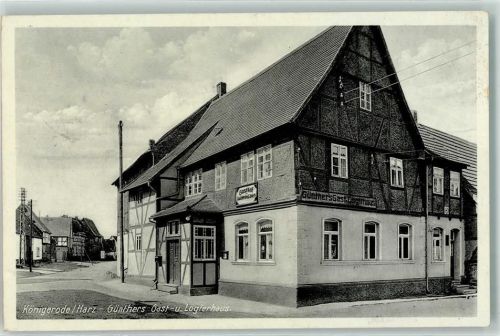 Königerode Günther`s Gast- u. Logierhaus