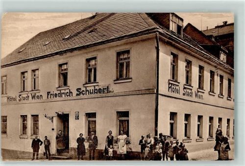 Johanngeorgenstadt Hotel Stadt Wien Friedrich Schubert Kinder Ort lt. Recherche