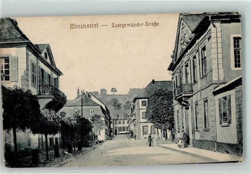 Blieskastel 1919 Saargemünder-Straße