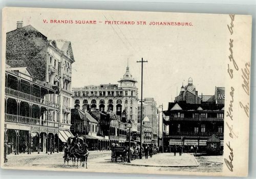 Johannesburg 1906 Pritschard Straße