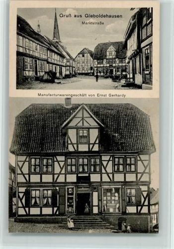 Gieboldehausen Manufacturen-Geschäft Gerhardy, Marktstrasse, gute Erhaltung AK