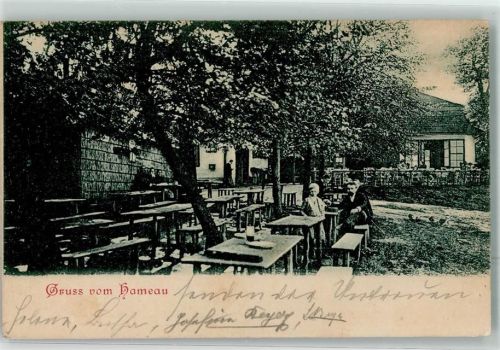 Wien 1900 Gasthaus Hameau