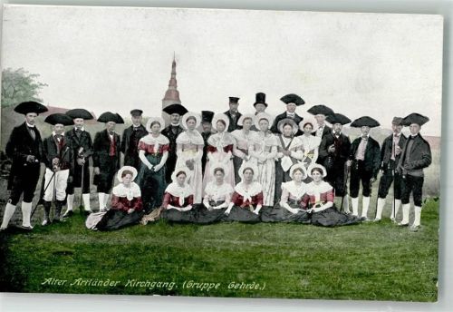 Gehrde Alter Artländer Kirchgang Gruppe Gehrde Tracht