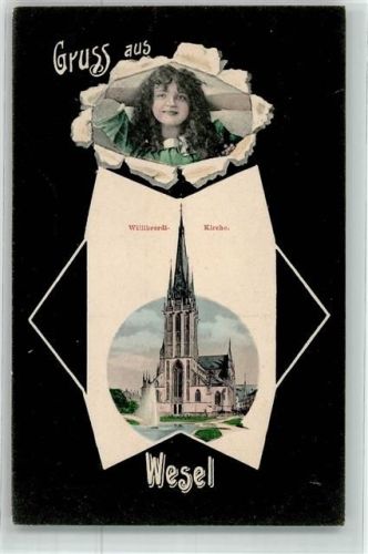 Wesel 1907 Willibrodi Kirche