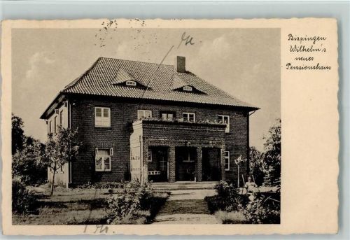Bispingen 1938 Wilhelms neues Pensionshaus AK