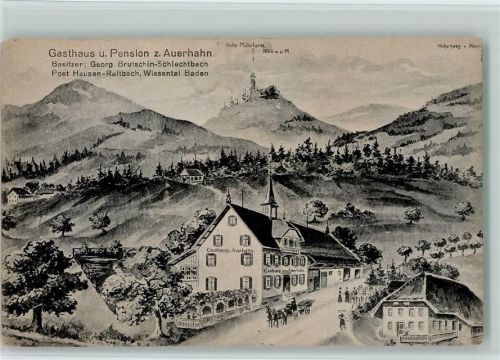 Raitbach Gasthaus Pension zum Auerhahn