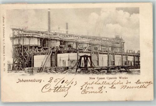 Johannesburg 1903 - New Comet cyanide Works