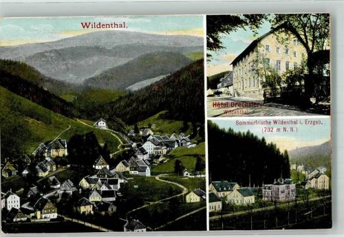 Wildenthal 1906 Hotel Drechler