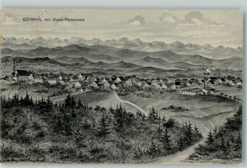 Görwihl Alpen-Panorama