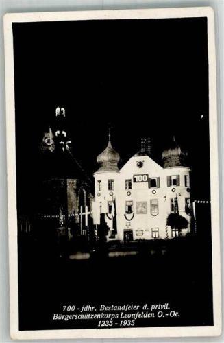 Bad Leonfelden 1935 Schützenfest 700 jähr. Bestandsfeier Bürgerschützenkorps