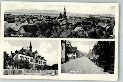 Köndringen Schulhaus Hauptstraße