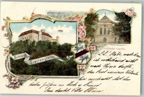 Heiligenstadt 1900 Adelskorrespondenz SchlossGreifenstein Gothische Kapelle