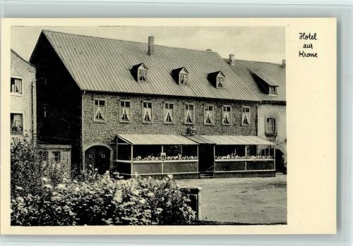Birresborn 1955 Hotel zur Krone , sehr gute Erhaltung AK