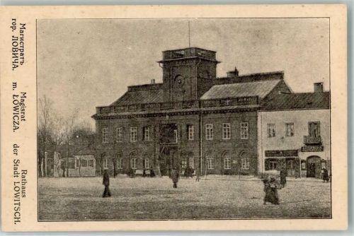 Lowitsch 1916 Rathaus Feldpost WK I