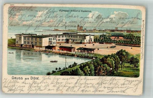 Döse 1907 Matrosen-Artillerie-Kaserne