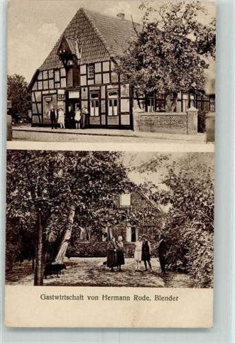 Blender Gastwirtschaft von Hermann Rode