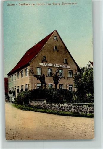 Sexau 1918 Gasthaus zur Lerche AK