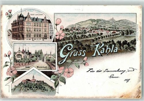 Kahla Hotel Zum Löwen Fröhliche Wiederkunft