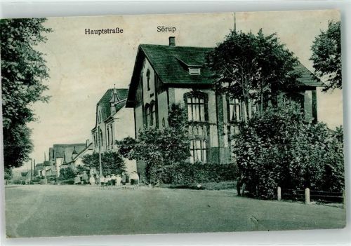 Sörup 1913 Hauptstraße