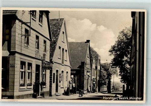Horstmar 1940 Hotel Crins Tanksäulen AK