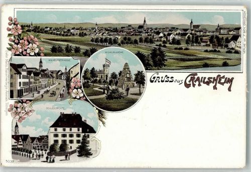 Crailsheim Wilhelmstraße Schlossplatz Wilhelmshöhe