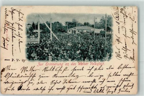Wels 1898 Volksfest