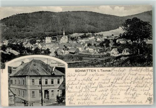 Schmitten 1904 Gasthaus Wenzel