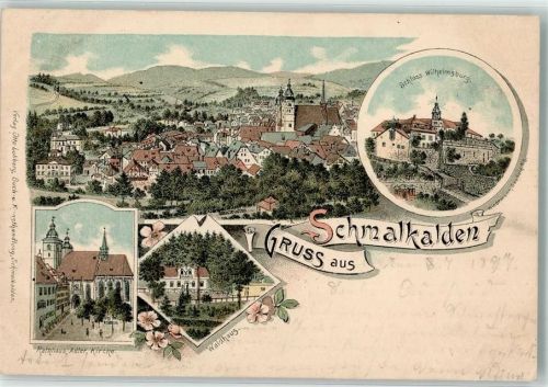 Schmalkalden Schloß Wilhelmsburg Waldhaus Rathaus