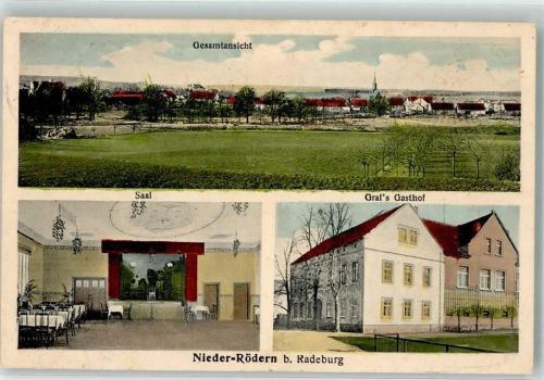 Rödern Nieder-Rödern Gasthaus Graf Speisezimmer