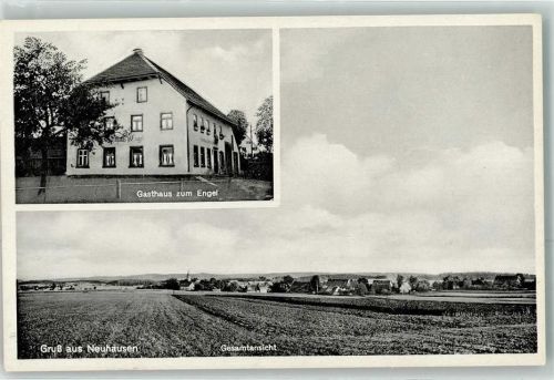 Neuhausen Gasthaus zum Engel Gruss Kirche