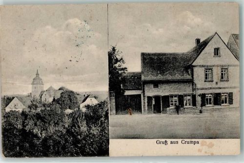 06242 O4206 Krumpa - Turm Fahrrad Gruss