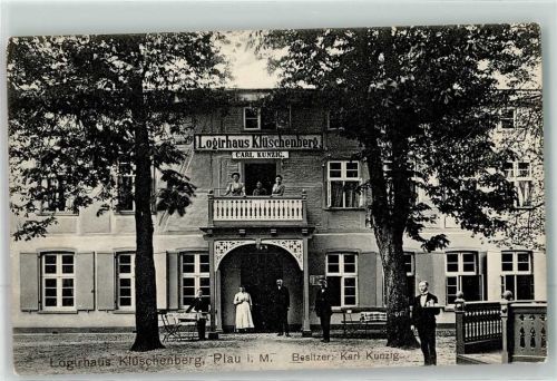 19395 O2864 Plau 1914 - Logierhaus Klüschenberg