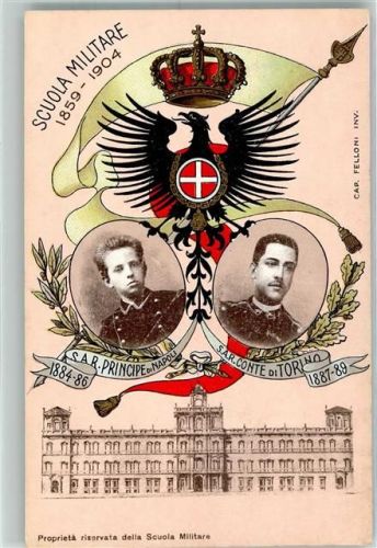 Modena Scuola Militare S. A. R. Principe di Napoli S. A. R. Conte di Torino Reichsadler