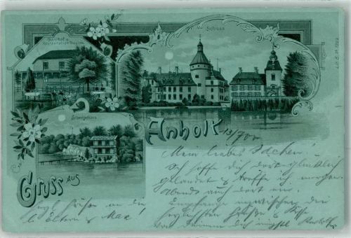 Anholt 1900 Gasthaus Huyink Schloss Schweizerhaus