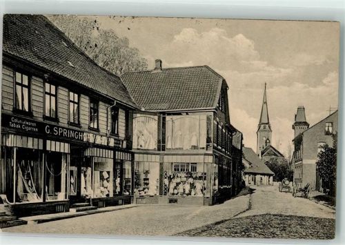 Soltau 1915 Kirchstraße Kolonialwarenhandlung