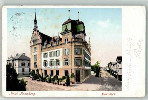 Dornbirn 1908 Hotel Rhomberg