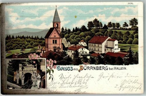 Hallein Kirche Beruf Bergwerk Dürrnberg
