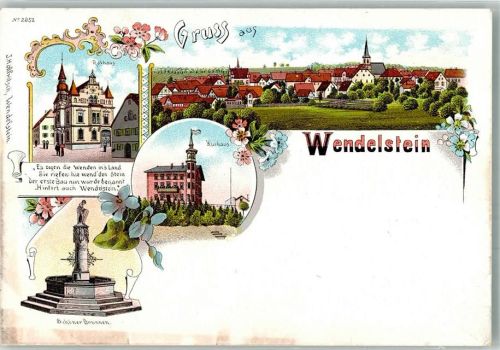 Wendelstein Rathaus Schöner Brunnen Kurhaus