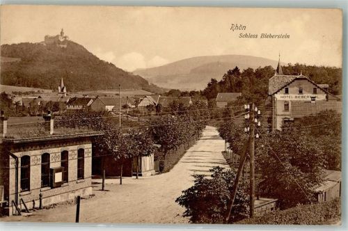 Hofbieber Schloss Bieberstein Bahnhof Hotel Biebertal