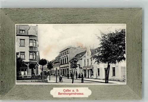Calbe 1908 Bernburgerstraße
