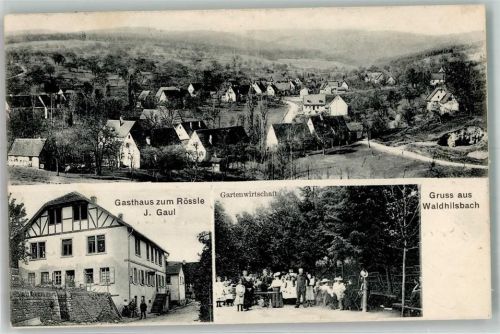 69151 W6903 Waldhilsbach 1907 - Gasthaus zum Rössle
